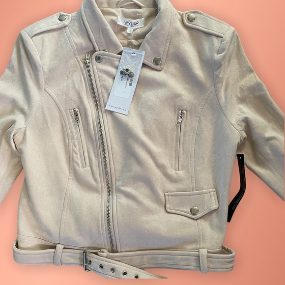 WYLDR BURNING LOVE BIKER JACKET - Picture 5 of 16